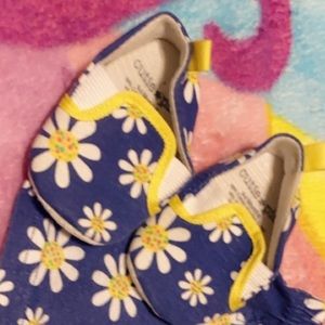 Baby shoes with matching shots